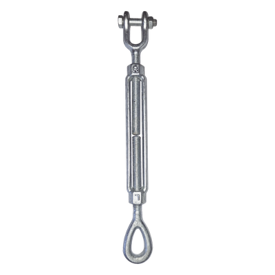 Tensor de 5/8" x 9" Acero Forjado OJO-QUIJADA Galv. Inmersión en Caliente (Carga Max. 3500 lbs).