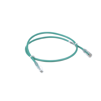Cable de Parcheo TX6, UTP Cat6, 24 AWG, CM, Color Verde, 9.14 Metros (30 Pies) - Imagen 3