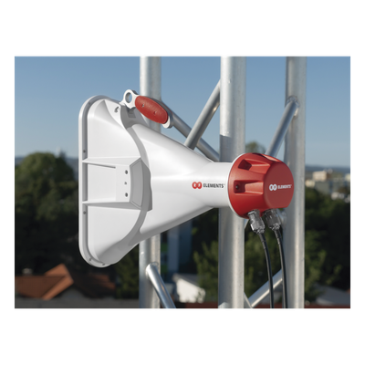 Antena Sectorial Asimétrica Carrier Class apertura 60 grados tipo cuerno 17 dBi 5180-6000 MHz conectores tipo N hembra - Imagen 6