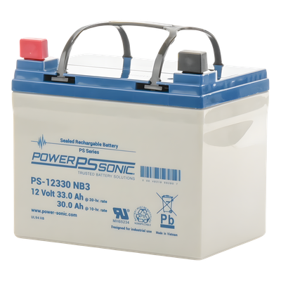 Batería 12V, 33AH, Para Respaldo, Tecnologías AGM/VRLA, 5 Años Vida Útil, Terminales NB3, Reconocida UL - Imagen 4