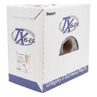 Bobina de Cable UTP de 4 Pares, Cat6 de Rango Extendido, 22 AWG, CMR (Riser), Color Gris, 305 m - Imagen 3