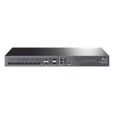 Deltra Stream - OLT de 8 Puertos XGSPON & GPON Combo / Conexión Hasta 2,048 ONUs / 2 Puerto 40G QSFP+ Uplink / 2 Puertos SFP+ 10G Uplink / Fuentes Redundantes AC-AC (incluidas) /  Administración desde la Nube Sin Costo (DPMS)