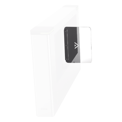 Aleta de Acrílico para formar  carriles de 110 cms en torniquetes Hikvision Series DS-K3B501 y DS-K3B601 / Uso en accesos amplios para silla de ruedas