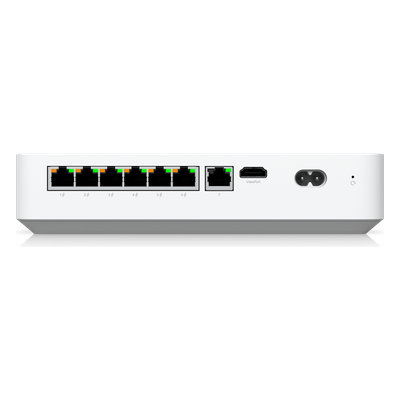 UniFi Protect UNVR-Instant – Grabador de Video en Red con Soporte para HDD de 3.5”, Switch PoE Integrado de 6 Puertos GbE (40W) y Puerto HDMI Viewport - Imagen 5