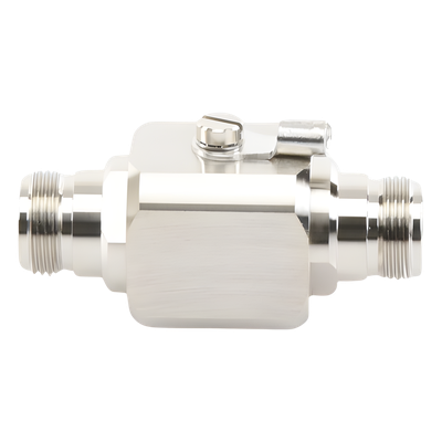 Protector contra descargas eléctricas. Cubre los rangos de frecuencia de los amplificadores de Señal Celular. 50 Ohm. Conectores N. - Imagen 4