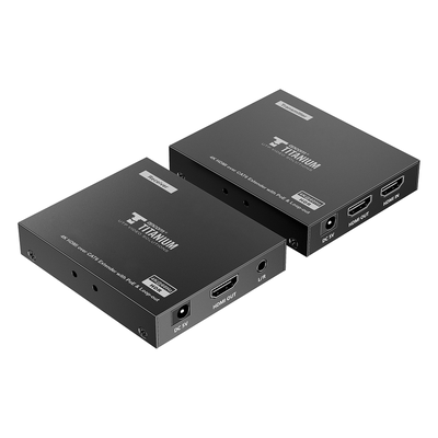 Kit Extensor HDMI para distancias de 70 metros / Resolución 4K x 2K@ 60 Hz/ Cat 6, 6a y 7 / IPCOLOR / CERO LATENCIA / SIN COMPRIMIR / Salida Loop / Control IR / Salida de audio de 3.5mm / PoC - Imagen 3