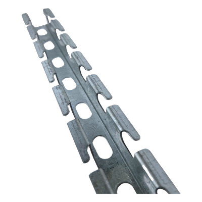 Sujetador Universal Profundo Multiusos, Tramos de 3 metros de largo, Con Acabado Electro Zinc, Complemento Ideal Para la Instalación de Charola Tipo Malla