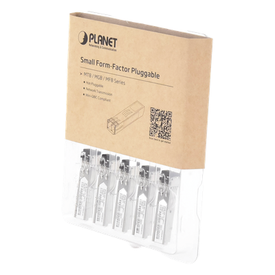 Paquete de 10 Piezas del Transceptor mini-GBIC SFP 1G LC Duplex para Fibra Multimodo 550 m - Imagen 3