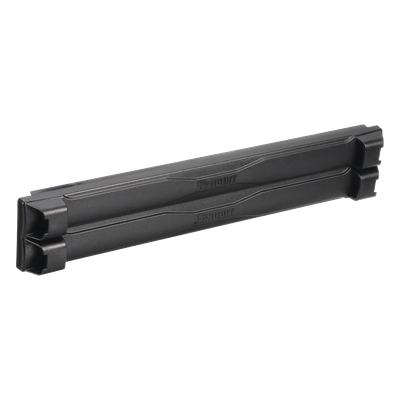 Tapa Ciega Estándar de 19in, Compatible con Racks con Rieles de Orificio Cuadrado, Instalación sin Herramienta, Plano, 2 UR, Color Negro - Imagen 3