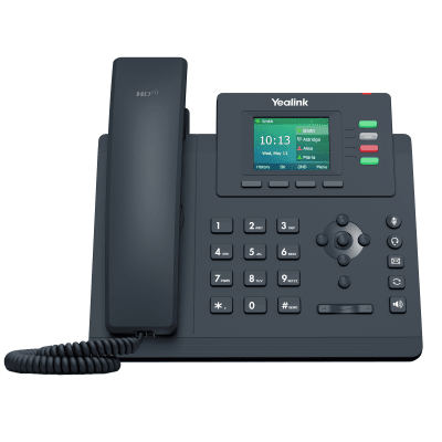 Teléfono IP Empresarial Yealink SIP-T33G con Doble Puerto Gigabit Ethernet y 4 Líneas SIP - Imagen 3