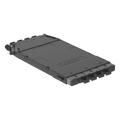 Cassette HD Flex? Para 32 Fibras Multimodo OM4, de 4 MPO(8F) Macho a 4 MPO(8F) Macho, Color Gris - Imagen 4