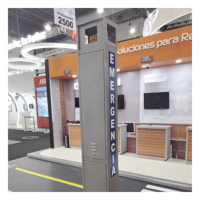 Gabinete tipo Torre para Sistema de Alerta Mediante Equipo Fanvil I12-N-01P y estrobo (No incluidos). - Imagen 7