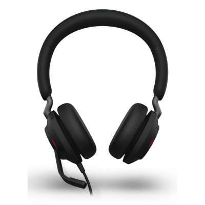 Jabra Evolve 2 40SE, Auricular Stereo Versión MS con Aislamiento de Ruido, Conexión USB C/A y Indicador de Ocupado (Busylight) (24189-999-799) - Imagen 3