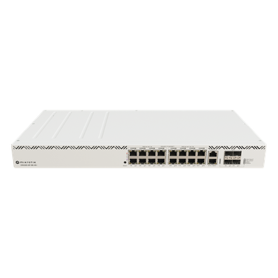 Cloud Router Switch 16 puertos, 8 PoE+ y 8 PoE++, Fuentes redundantes Hot-Swap - Imagen 4