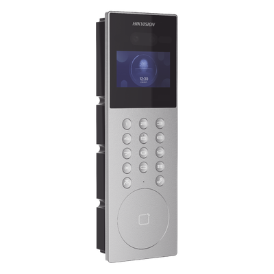 Videoportero IP Multiapartamento con Reconocimiento Facial / Llamada a App HikConnect (requiere monitor) / Protección IP65 / Apertura por Rostro, Tarjeta o App - Imagen 3