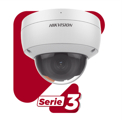 Domo IP 5 Megapixel / Lente 2.8 mm / 40 mts IR / IP67 / IK10 / Microfono Integrado / Entrada/Salida Alarma / Captura Facial / ONVIF / AcuSense / Micro SD / DarkFighter - Imagen 3