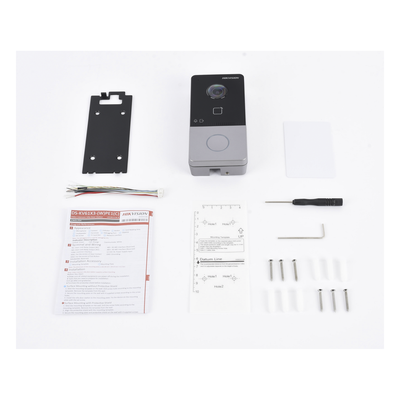 Videoportero IP 2 Megapixel / PoE Estandar / IP65 / Apertura desde Hik-connect / Soporta 1 Departamento y Hasta 6 Monitores / Soporta Tarjetas Mifare / 1 Salida Relay - Imagen 6