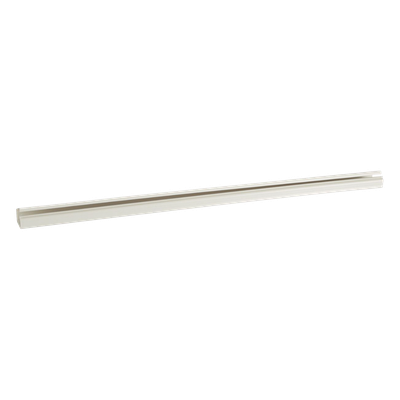 Canaleta LD10 de PVC rígido, con cinta adhesiva para instalación sin herramientas, de 38.4 x 24 x 3048 mm, Color Blanco Mate - Imagen 4