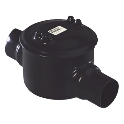 Caja para Áreas Peligrosas con Tapa Tipo GRC de 3/4" (19 mm) con Recubrimiento de PVC e  Interior de Uretano.