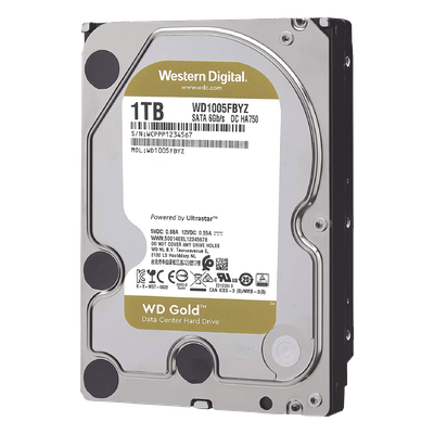 Disco Duro Gold de 1TB / Clase Enterprise / 5 AÑOS DE GARANTÍA