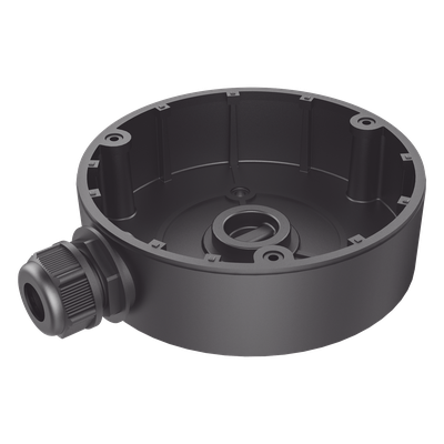 Caja de Conexión para Exterior / Aleación de Aluminio y Acero / Carga Máxima 4.5 kg / Dimensiones Compactas 126.7 x 35 mm