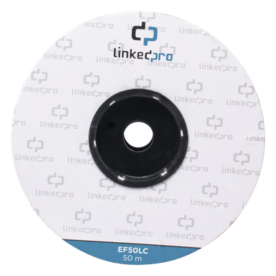 Carrete de Fibra Óptica Monomodo con Conectores LC-LC Duplex, Reforzada con Kevlar, de 50 Metros (164.04 Pies), Para Instalaciones Subterráneas por Tubería - Imagen 3