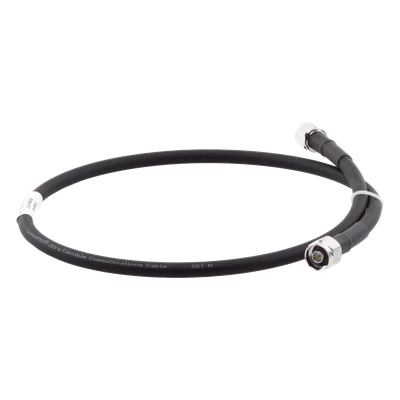 Jumper Ultra Flexible de baja pérdida para equipos inalámbricos hasta 7 GHz N-Macho a N-Macho 1 m