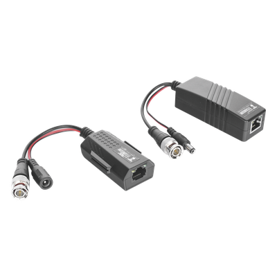 Kit de transceptores activos TURBO HD. Convierte 36/24 Vcc a 12 Vcc regulados, a través de cable UTP Cat5e / 6. Transmision de 200 m (Revisar tabla de resoluciones ) - Imagen 3