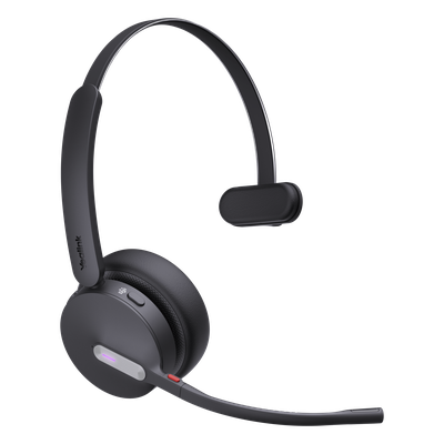 Auriculares mono Yealink WH64 edición MS/ Base DECT y auriculares con Bluetooth integrado/ Cancelación de ruido con 3 micrófonos/ Hasta 32 horas de conversación - Imagen 4