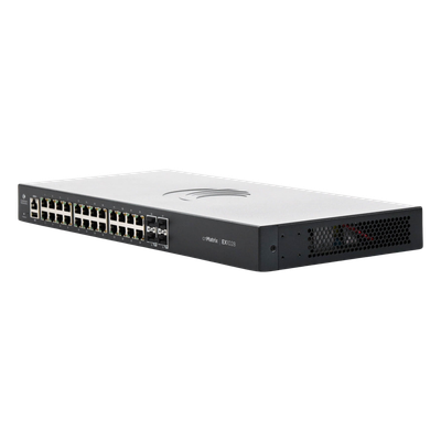Switch cnMatrix EX1028 de 24 puertos Gigabit Ethernet y 4 SFP, Capa 2, gestión en la nube - Imagen 3
