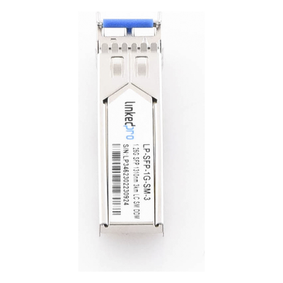 Transceptor Óptico SFP (Mini-Gbic) / Monomodo 1310 nm / 1.25 Gbps / 1000BASE / Conectores LC/UPC Dúplex / DDM / Hasta 3 km - Imagen 3