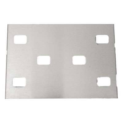 Cople para Uniones de Escalera de Aluminio / Plano / Peralte 3 1/4" / Incluye Tornilería