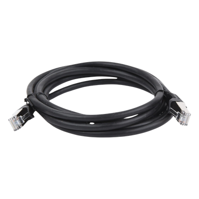 Cable de Parcheo FTP Cat6 - 2.0 Metros (6.56 Pies) - Negro - Imagen 3