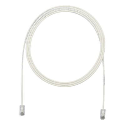 Cable de Parcheo UTP / Cat6A / 28AWG / CM-LSZH / 500 MHz / 10.67 m (35 ft) / PoE Tipo 3 y 4