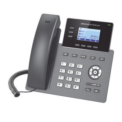 Teléfono IP Grado Operador, 3 líneas SIP con 6 cuentas, puertos Gigabit, codec Opus, IPV4/IPV6 con gestión en la nube GDMS - Imagen 4