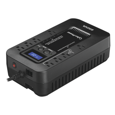 UPS de 650 VA/390 W, Topología Standby con Modo Ahorrador ECO, Entrada 120 Vca NEMA 5-15P, Con 8 Tomas NEMA 5-15R - Imagen 4