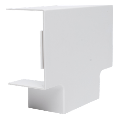 Sección en "T" Color Blanco de PVC Auto Extinguible, Para Canaleta TMK-4577 (5540-02001) - Imagen 4