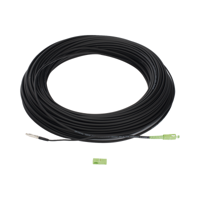 Rollo de Fibra Óptica Drop Redonda G657A2 Monomodo Simplex de 50 Metros (164 Pies) con Conectores SC/APC-SC/APC para Instalaciones Aéreas, Subterráneas o a la Intemperie - Imagen 5