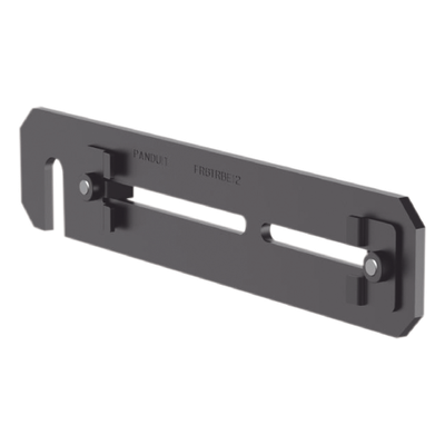 Soporte de Montaje a Techo, para Canaletas FiberRunner 4X4 o 6x4, Uso con Varilla Roscada de 1/2", Color Negro - Imagen 4