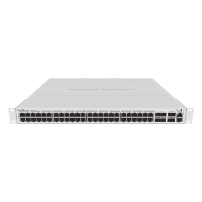 Cloud Router Switch 48 puertos PoE 802.3af/at Gigabit, 4 puertos SFP+ 10G, 2 puertos QSFP+ 40G, Montaje en Rack - Imagen 3