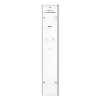 Antena Sectorial de 90° AirMetro con 20 dBi en Banda 5Ghz (5150-5850 Mhz) Slant 45° Compatibilidad Multi-Marca para enlaces Multipunto, Conectores SMA Hembra Inverso.