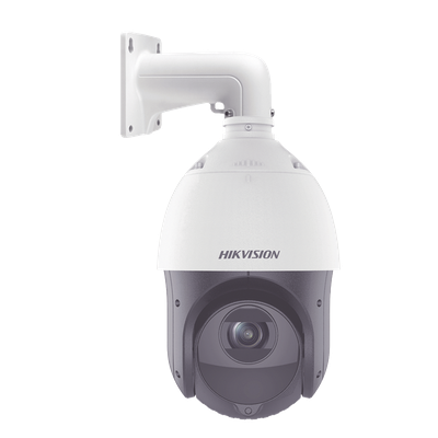 PTZ IP 4 Megapixel / 15X Zoom / 100 mts IR / Exterior IP66 / DARKFIGHTER / ACUSENSE (Evita Falsas Alarmas) / Detección Facial / WDR 120 dB / Entrada y Salida de Audio y Alarmas / HLC / EIS / PoE+ / MicroSD