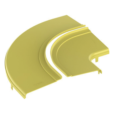 Tapa Opcional para Ángulo Recto de 90° Horizontal FRRA12X4LYL, Color Amarillo - Imagen 4