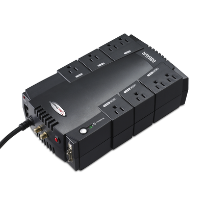 UPS de 685 VA/390 W, Topología Línea Interactiva, Entrada 120 Vca NEMA 5-15P, Tipo Gabinete Compacto, Con 8 Tomas NEMA 5-15R - Imagen 5