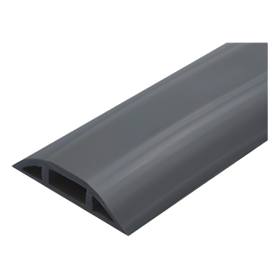 Canaleta flexible color negra de PVC auto extinguible tramo de 2.5m (9300-01254) 
