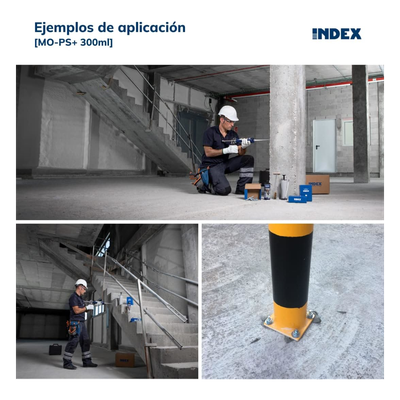 Resina de Polyester sin Estireno para Cargas Medias para Fijaciones en Hormigón no Fisurado y Mampostería / Curado Rápido / Contenido 300ml. - Imagen 5