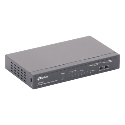 Switch Gigabit PoE+ no administrable de 8 puertos 10/100/1000 Mbps, solo 4 puertos PoE, para escritorio - Imagen 4