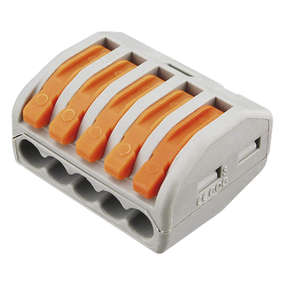 Conector Compacto para 1 Cable de Entrada 4 Cables de Salida / Cables Compatibles 12AWG-28AWG