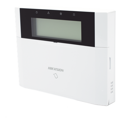 (AX HYBRID PRO) Teclado Compatible con el Panel Hybrid Pro Hikvision DS-PHA64-LP y DS-PHA64-LP(B) / Pantalla LCD / 2 zonas cableadas / 1 salida de alarma / 64 Llaveros - Imagen 5