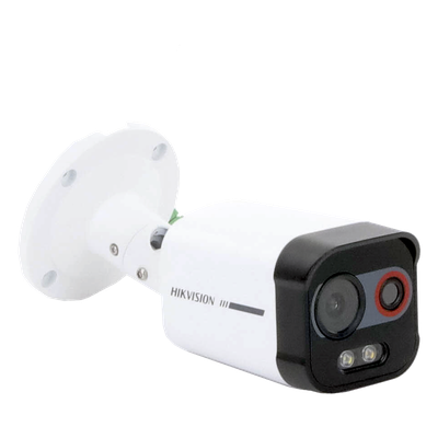 Cámara Bala IP Térmica y Óptica Biespectral / Análisis de Video (VCA) para Protección Perimetral / Clasifica Vehículo y Humano / Térmica 96 x 72 / Óptica 4 MP ColorVu / IP67 / micro SD de 256 GB/ PoE - Imagen 6